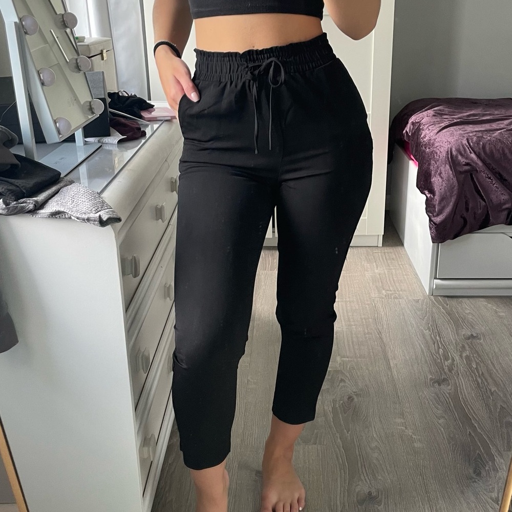 Women's Black Jogger Pants